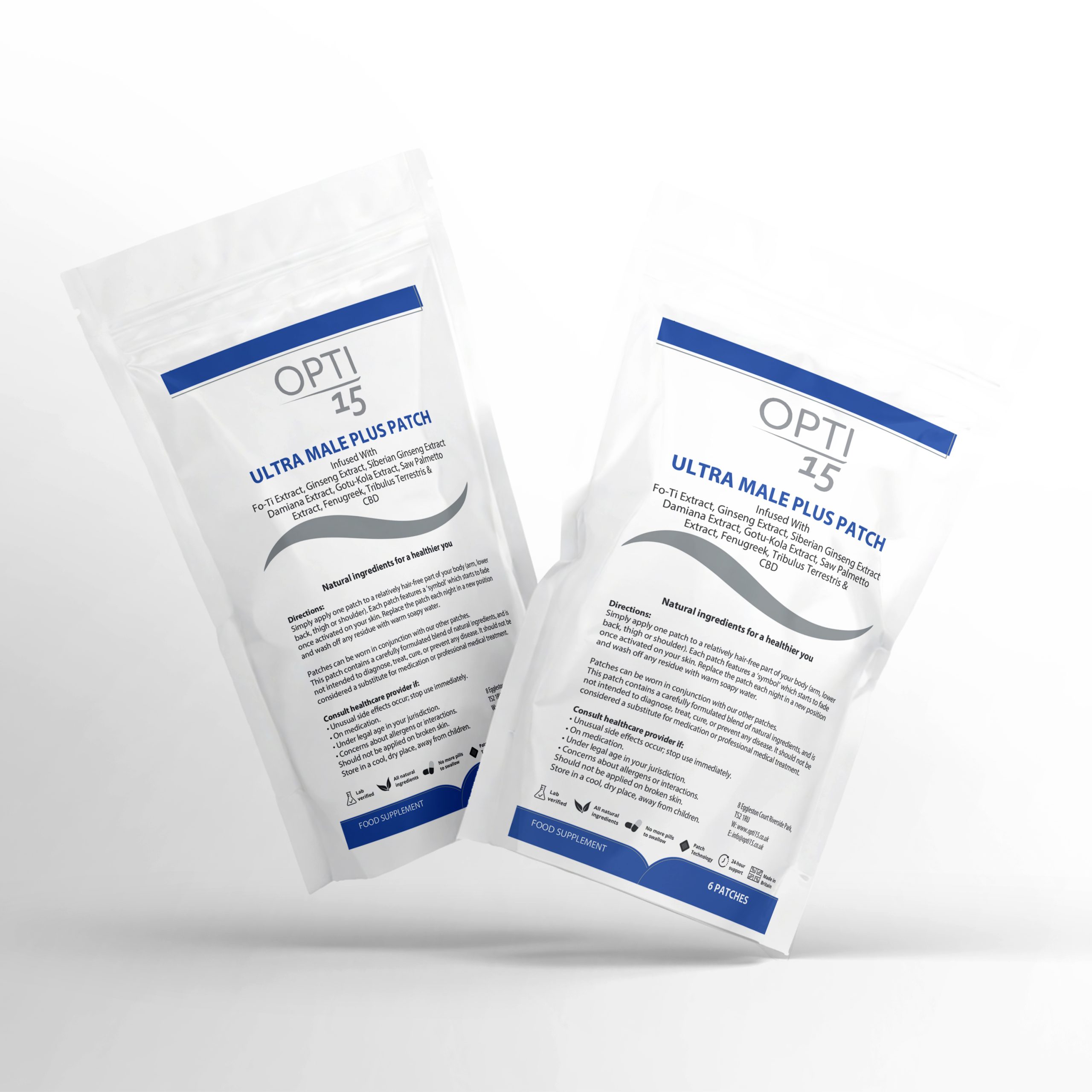 ultra male front back view float